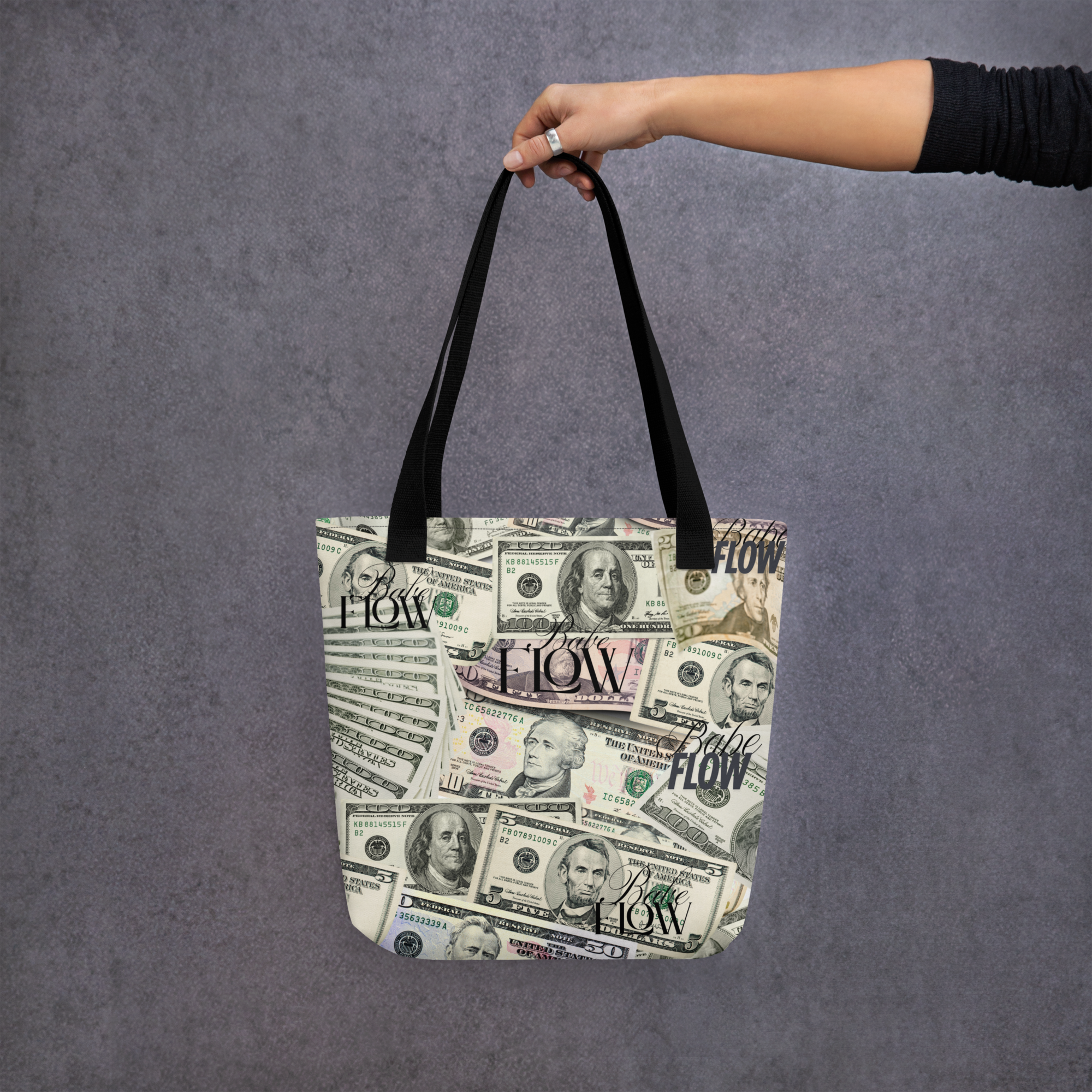 She's A Husler baby Tote bag