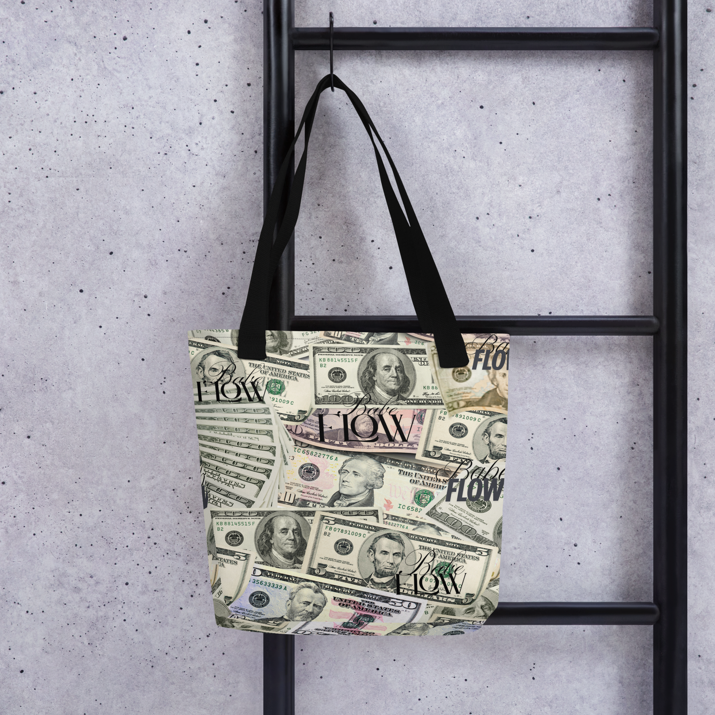 She's A Husler baby Tote bag